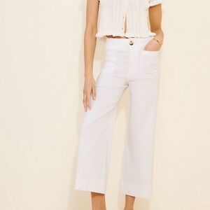 Maeve Colette Crop Wide Pants